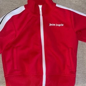 Red Palm angel sweatsuit